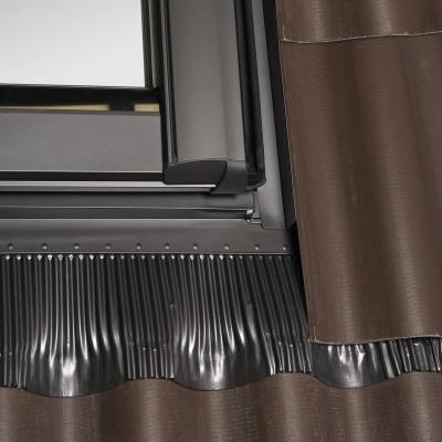 Оклад EDZ для мансардного окна Roto Designo с Thermo Block WD. Для профильной кровли до 50 мм.
