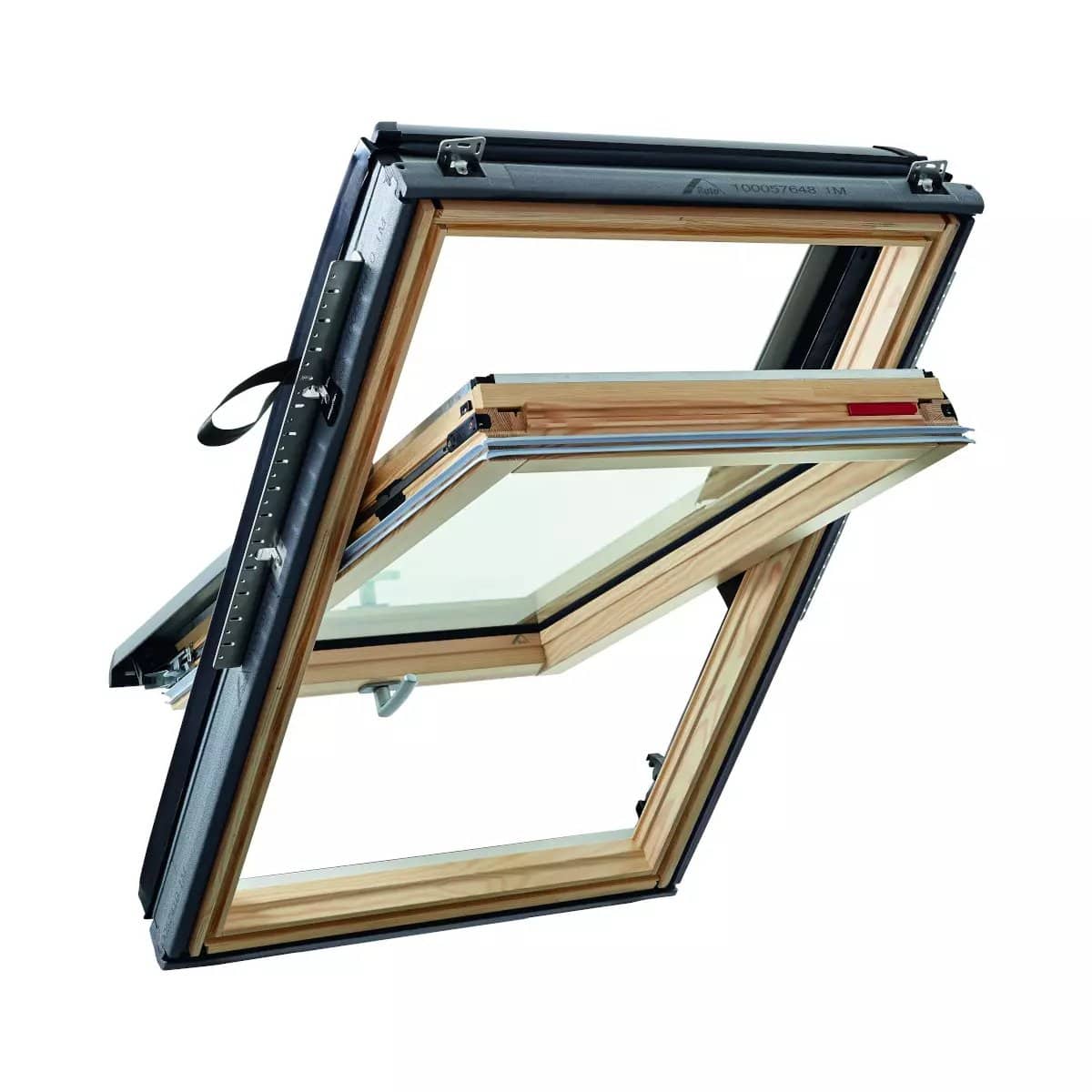Окно мансардное деревянное Roto R68C H200. Однокамерный стеклопакет. ThermoBlock WD.