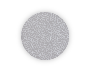 Ткань для шторы блэкаут Roto ZRV Designo — круги серый 3-V56