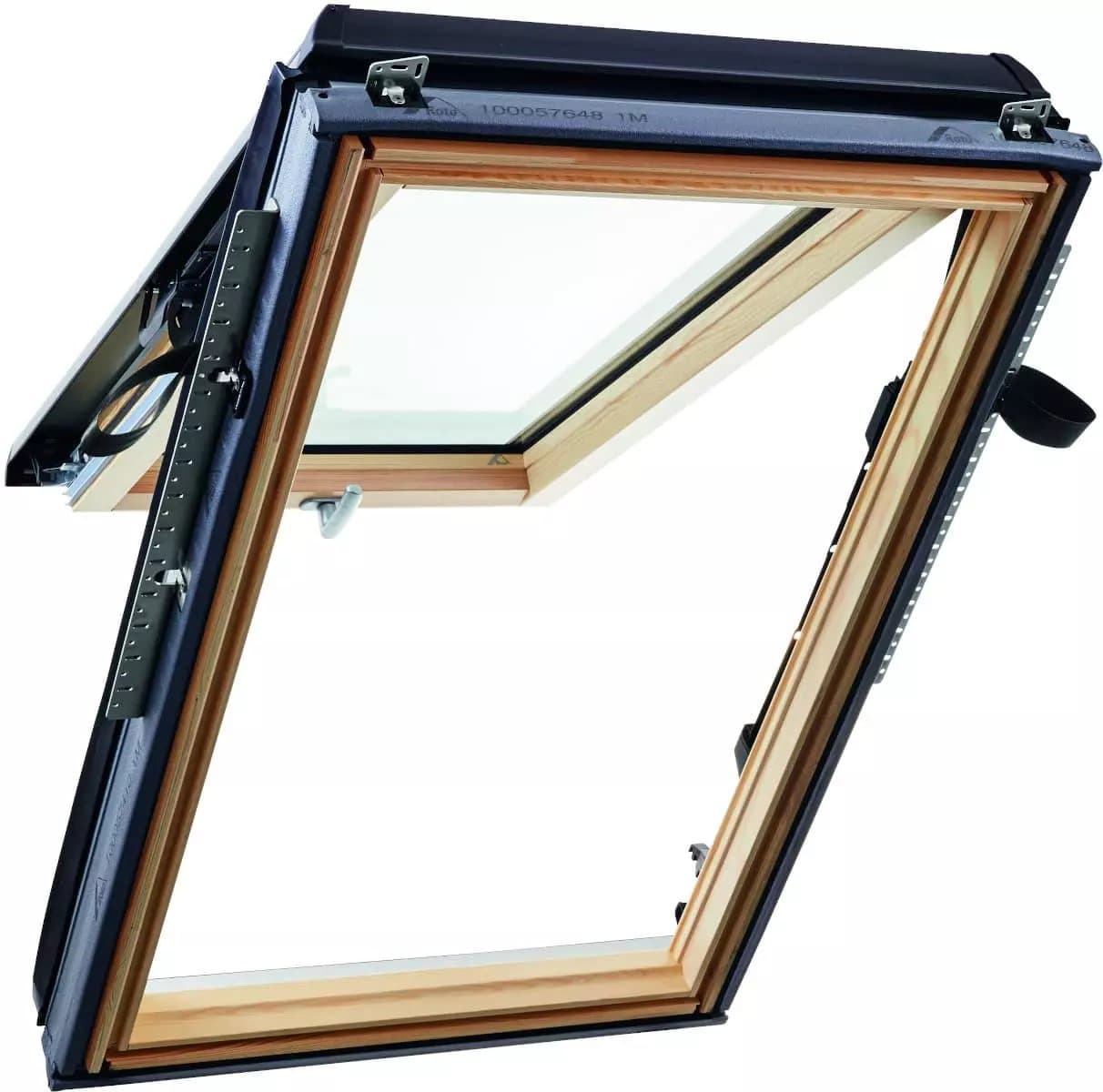 Окно мансардное деревянное Designo R88C H200. 1 камерное. Ручка снизу. ThermoBlock WD.